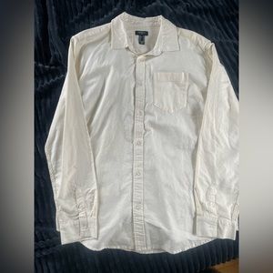 Forever 21 Men White Shirt